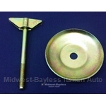 Spare Tire Retainer Hardware (Fiat 124 Spider 1967-78, Coupe 1967-72) - RENEWED