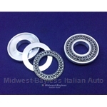 Steering Pivot Thrust Plate Bearing PAIR 2x (Fiat Bertone X19, 128 All) - NEW