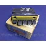 Heater Control Pushbutton Assembly w/AC (Fiat 131 1977-78) - OE
