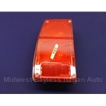 Tail Light Assembly Left Red (Fiat 128 SL Coupe 1972-75) - OE NOS