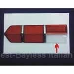 Tail Light Lens (Fiat 124 Coupe 1968-69) Left Reverse - OE NOS