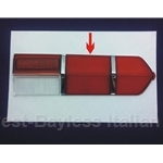 Tail Light Lens (Fiat 124 Coupe 1968-69) Right Center - OE NOS