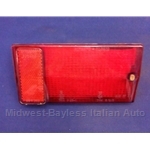 Tail Light Lens Right Center (Fiat 124 Spider 1970, 1973-78) - U8