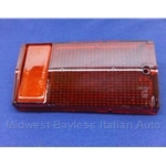 Tail Light Lens Right Center (Fiat 124 Spider 1970, 1973-78) - NEW