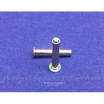 Targa Top Latch Rivet PAIR (Fiat Bertone X19 All) - NEW