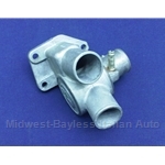 Thermostat Assembly - Single Tap (Fiat Strada Ritmo SOHC - Carb) - OE NOS