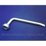 Factory Trunk Tool Kit Lug Wrench / Tire Iron w/Chisel Point - 19mm - OE / RENEWED