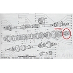 Trans Bearing Rear Main Shaft  (Fiat Pininfarina 124 Spider Coupe 5-Spd, 1500 Cabriolet) - NEW