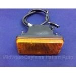 Turn Signal Assembly Front Left (Fiat 124 Spider, X1/9, 131, 128, Lancia 1975-On) - U8