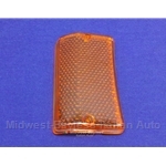 Turn Signal Lens Front Right (Fiat 124 Sedan Wagon 1970-74) - OE