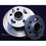 Wheel Spacer SET 2x 15mm ALUMINUM Hub Centric 4x98 or 5x98 (Fiat Lancia) - NEW