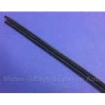 Window Track Fuzzy Strip - For Quarter Window (Fiat Pininfarina 124 Spider All) - OE
