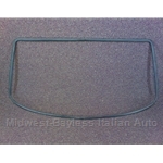 Windshield Trim SET Left+Right Black - Complete (Fiat Bertone X1/9 1986-88) - U8