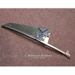 Wing Window Quarter Window Assembly Right Factory Tinted w/Hole - Black (Fiat Bertone X1/9 1985-88 + All) - U8