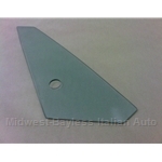 Wing Window Quarter Window Glass Right - HOLE / TINTED / North America (Fiat Bertone X1/9 1985-88 + All) - OE