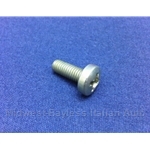 Screw M6x15mm Pan Head - Upper Arm Rest, Grab Handles (Fiat Betone X1/9, 124, 128) - NEW