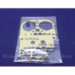 Carburetor Gasket Kit Weber 30 DICA (Fiat 850) - OE NOS