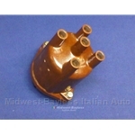 Distributor Cap DOHC w/o Notch (Fiat 124 Sedan Wagon 1970-73, 131 w/S147 Dist. + Lancia Beta 1979 PLEX) - OE