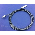 Speedometer Cable 130" - With Extended Collar (Fiat X1/9 1973-78 + 1979-80) - OE NOS