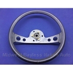 Steering Wheel - Grey Textured Style (Lancia Scorpion) - U8
