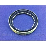 Wheel Bearing Retainer Ring - Front/Rear 45mm HEX (Fiat X1/9 4-Spd, 128, Yugo, Lancia Scorpion Front) - LATE-STYLE - NEW
