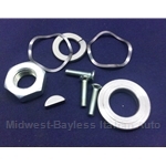 Alternator Pulley Hardware Kit for Bosch w/Woodruff Key (Fiat Pininfarina 124, 131/Brava, X1/9, Ritmo w/Bosch) - OE NOS