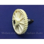 Wiper Motor Gear - 64.0mm / 49T (Fiat 124 Coupe 1973-75) - OE NOS
