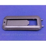 Sun Roof Sunroof Handle Surround - Brown (Fiat 131 Brava, Lancia, Other Italian) - OE NOS