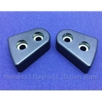 Door Alignment Wedge Right / Left PAIR (Fiat 124 Spider All, 1500 Cab) - OE STYLE - NEW