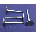 Oversize Intake Valve SET 4x - 2.0L DOHC 43mm Oversize (Fiat Pininfarina 124, 131, Lancia w/2.0L ONLY) - NEW