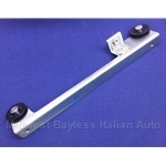 Window Glass Lower Pulley Crossrail Right (Fiat Pininfarina 124 Spider 1979-85 + All) - OE NOS