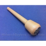 Shifter Knob 4-Spd Tan (Yugo) - OE NOS