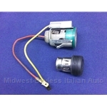 Lighter Assembly w/Green Bezel - Early Style (Fiat X1/9, 124 Spider, 131 1979-82) - U8