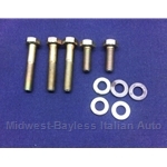 Crankshaft Cover Front DOHC Hardware (Fiat 124, 131, Lancia) - OE/R