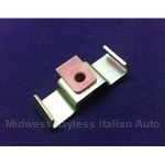 Front Grille Mounting Bracket and Clip Lower (Fiat 124 Spider 1975-85) - OE/RENEWED