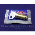 Door Lock Cylinder w/key (Fiat 124 Sedan/Coupe, 128, 850) - OE NOS
