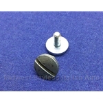 Convertible Top Frame Quarter Window Vertical Trim - Fastening Screw - 4mm (Fiat Pininfarina 124 Spider) - U8