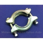 Exhaust Clamp Flange Downpipe Slip Joint Collar Clamp Assembly (Fiat X1/9, 128, 124, 131 1975-80) - OE NOS
