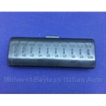 Fuse Block Cover - 10 Fuse (Fiat 124 Spider 1968-77, 124 Sedan, 850, 128) - U8