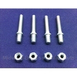 Air Cleaner Carburetor Mounting Stud REPAIR KIT M5 + M6 (Fiat 124, 128, 131, X1/9, Strada, Lancia) - NEW