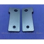 Front Trunk Hinge Pad SET - Left + Right (Fiat Bertone X1/9 All) - NEW