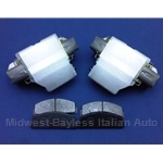 Brake Caliper - SET Front Left + Right - CONVERSION KIT S1 to Series 2 (Fiat 850 Spider Coupe 1968-73) - NEW
