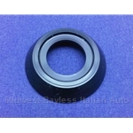 Window Crank Handle Bezel Black (Fiat 124 Spider Coupe, 850 Sedan Coupe) - NEW