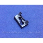 Nylon Clip - Windshield / Rear Window Outer Weatherstrip Trim Nylon Clip (Fiat 124 Coupe) - NEW