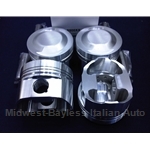 Piston Set 85.0mm DOHC - 6mm High Compression FORGED (Fiat Pininfarina 124, 131, Lancia Beta All 1.8/2.0) - NEW