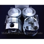 Piston Set 85.0mm DOHC - 10:1 High Compression FORGED (Fiat Pininfarina 124, 131, Lancia Beta All 1.8/2.0) - NEW