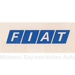 Brake Hose Stainless Braided Line Rear (Fiat Bertone X1/9) - NEW