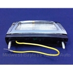 License Plate Light Right (Fiat Pininfarina 124 Spider 1975-85) - OE NOS