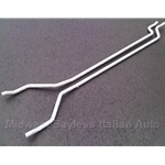 Coolant Tube Under Car PAIR (Left + Right) (Fiat Bertone X1/9 All) - OE NOS
