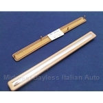 Parcel Shelf Trim Strip Beige / Tan (Pininfarina 124 Spider 1983-85) - OE NOS